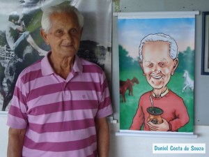 gauderio mangalarga cavalo caricatura