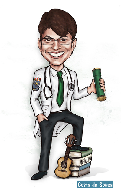 caricatura formatura medicina costa