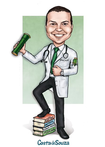 caricatura formatura medicina