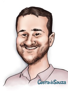 caricatura online foto profissional