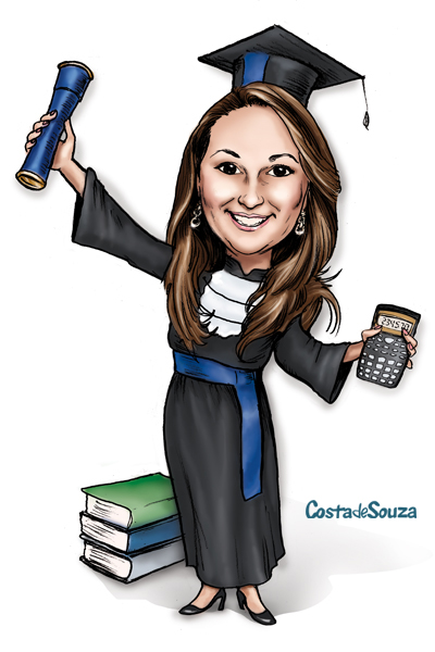 caricatura formatura adm