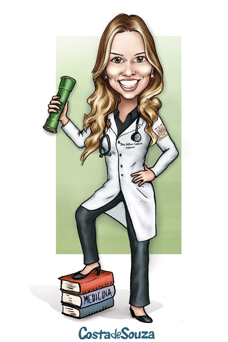 caricatura formatura medicina