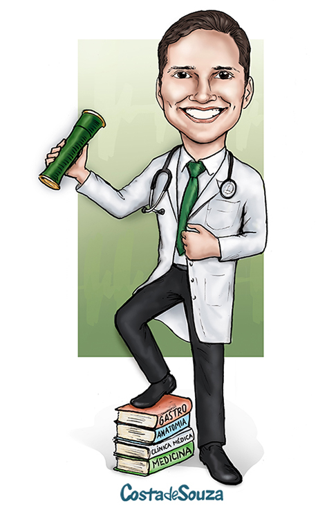 caircatura formatura medicina