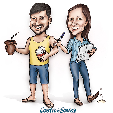 caricatura farmácia administração