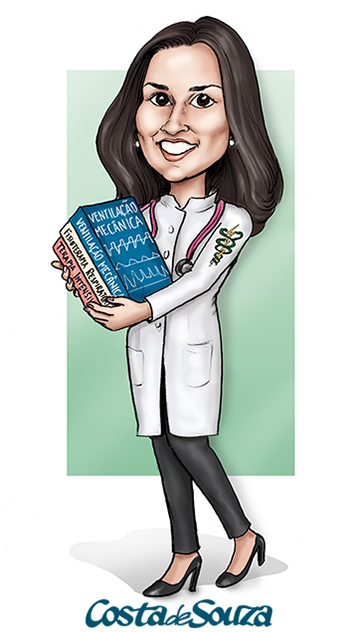 caricatura formatura fisioterapia