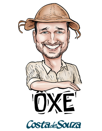 caricatura aniversario online