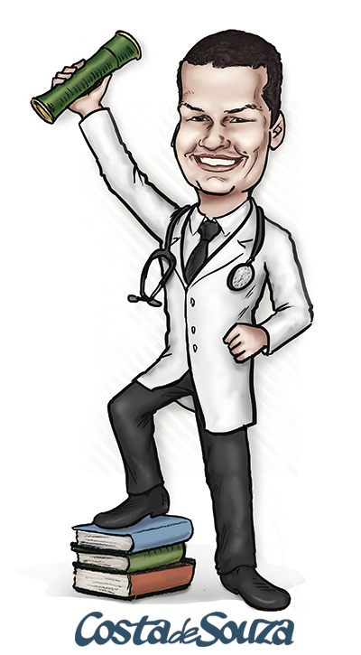 caricatura formatura medicina