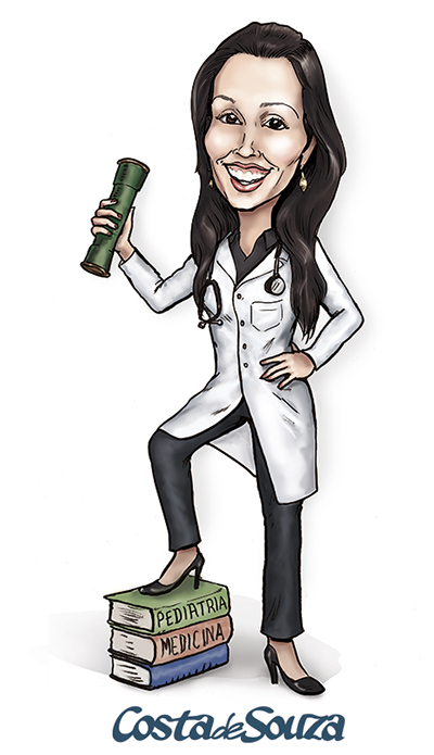 caricatura formatura medicina