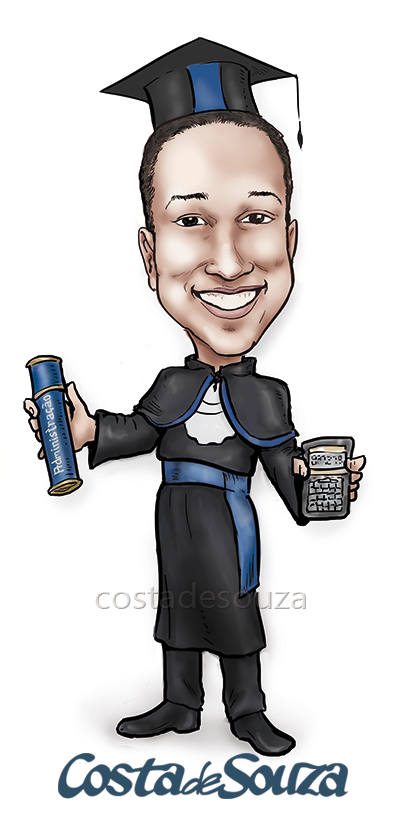 caricatura formatura administração