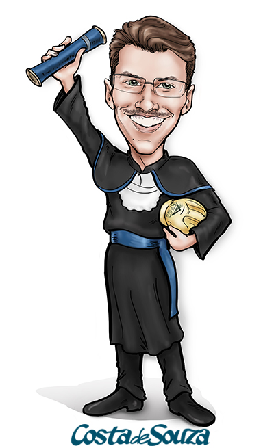 caricatura formatura engenharia