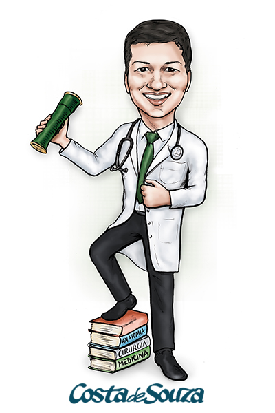 caricatura formatura medicina