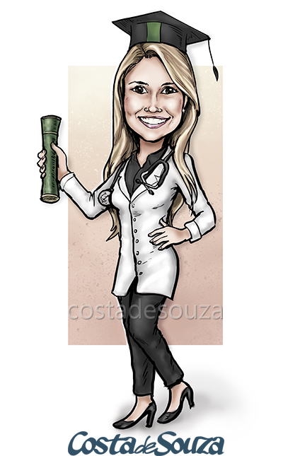 caricatura formatura medicina