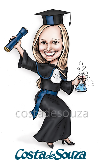 caricatura formatura quimica