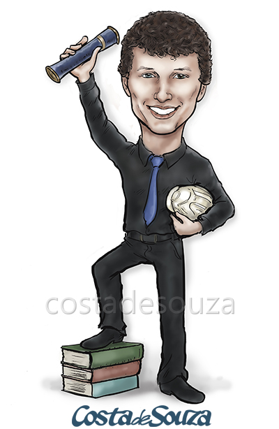 caricatura formatura engenharia