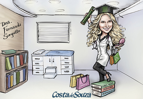 caricatura formatura medicina