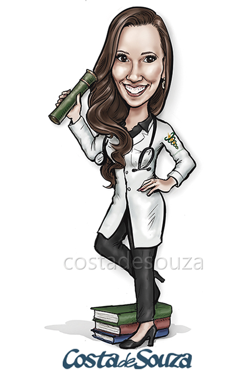 caricatura-formatura-fisioterapia