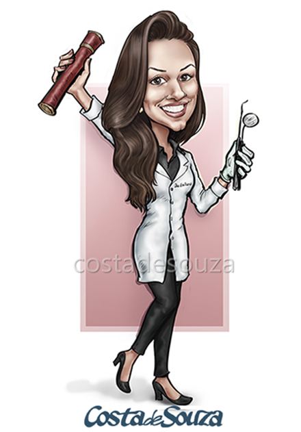 caricatura-formatura-odontologia