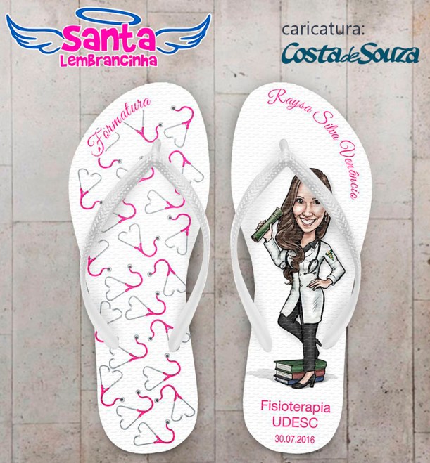 chinelo-formatura-caricatura