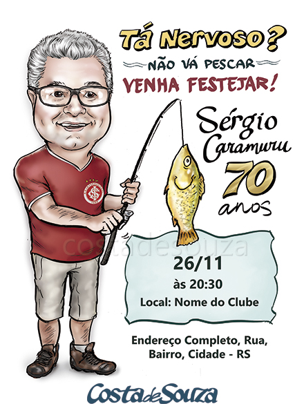 caricatura-aniversario-70-anos