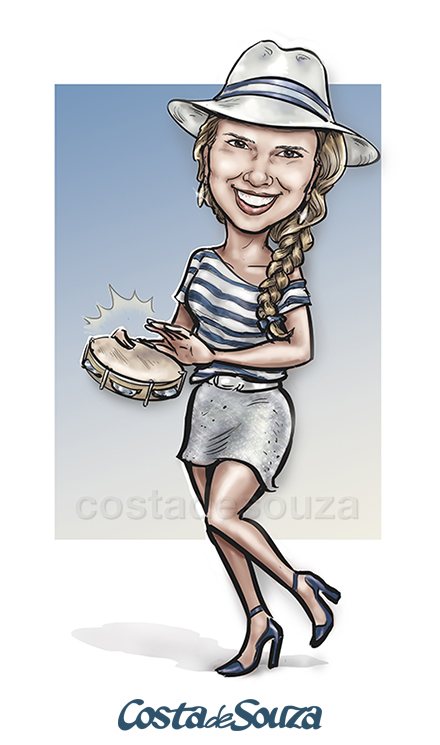 caricatura-aniversario-samba