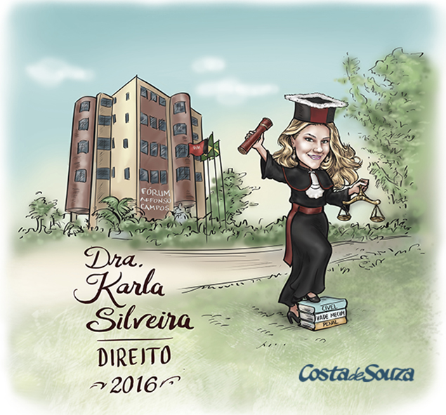 caricatura-formatura-direito-quadro