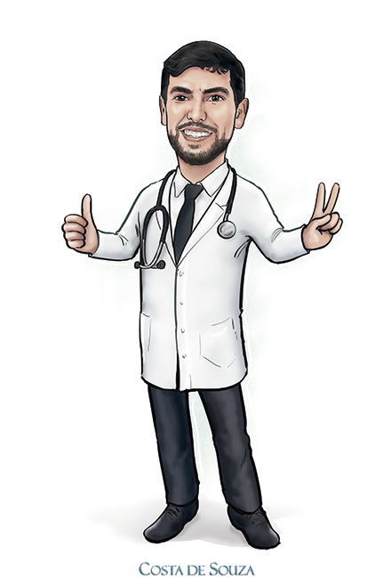 caricatura formatura medicina caricature